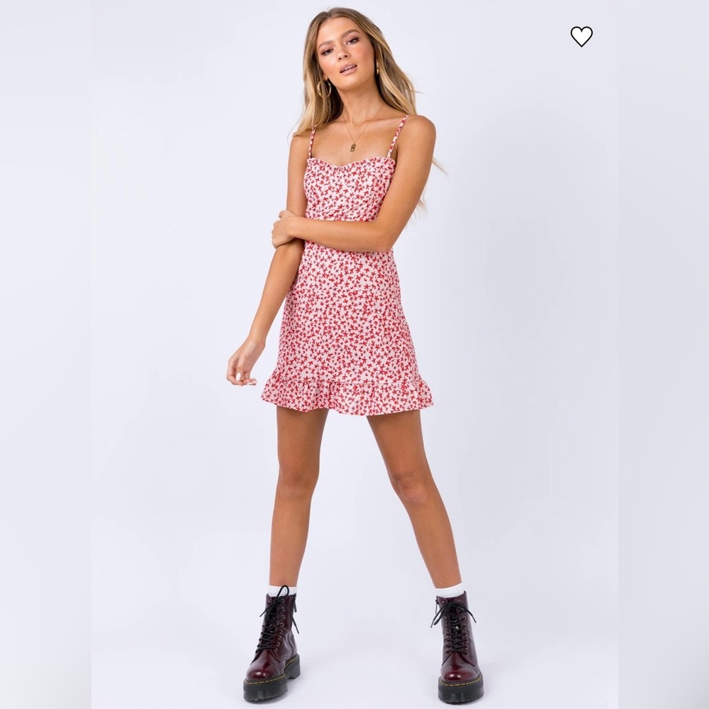 Princess Polly Deniz Mini Dress Blush NWT